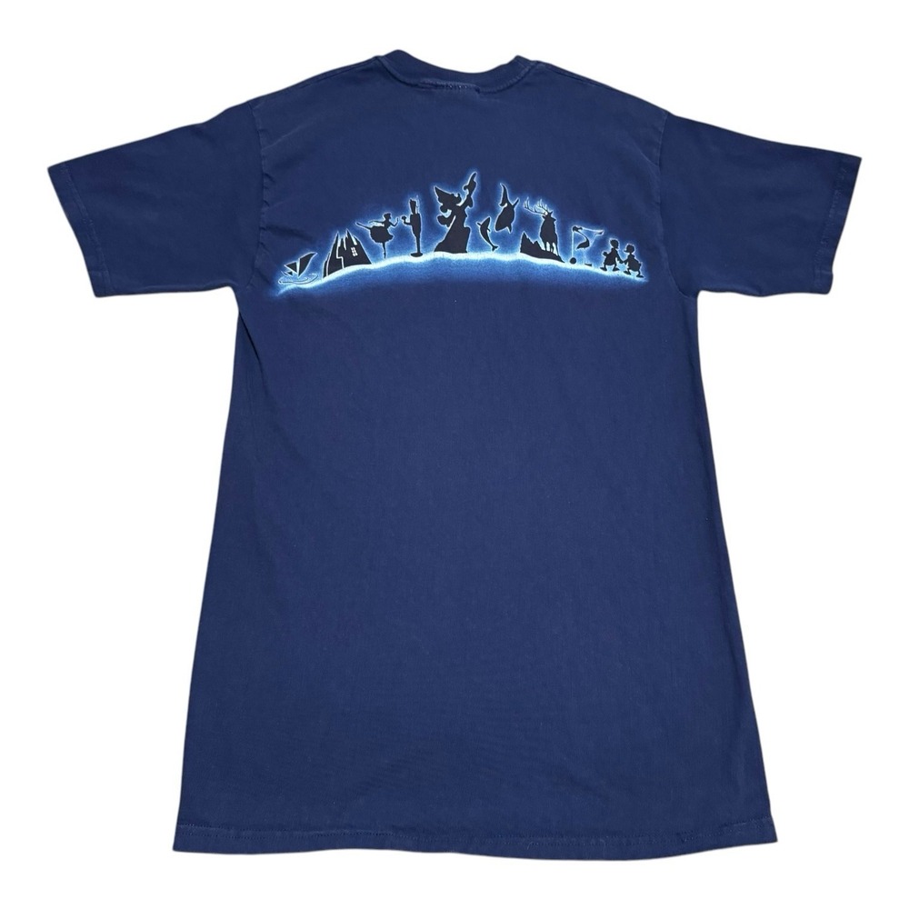 Vintage Hanes Disney IMAX Fantasia 2000 Promo Navy Blue Shirt Youth XL